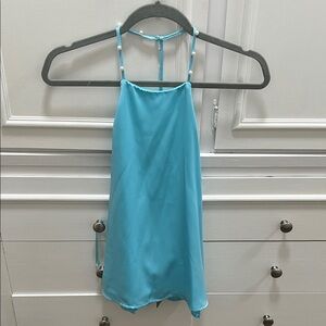 Blue Halter Top